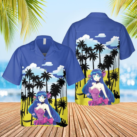 Hawaiian shirt Anime Shirt unisex shirt Anime style  front back