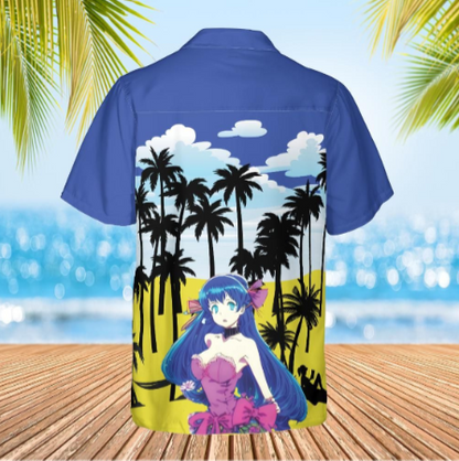 Hawaiian shirt Anime Shirt unisex shirt Anime style back