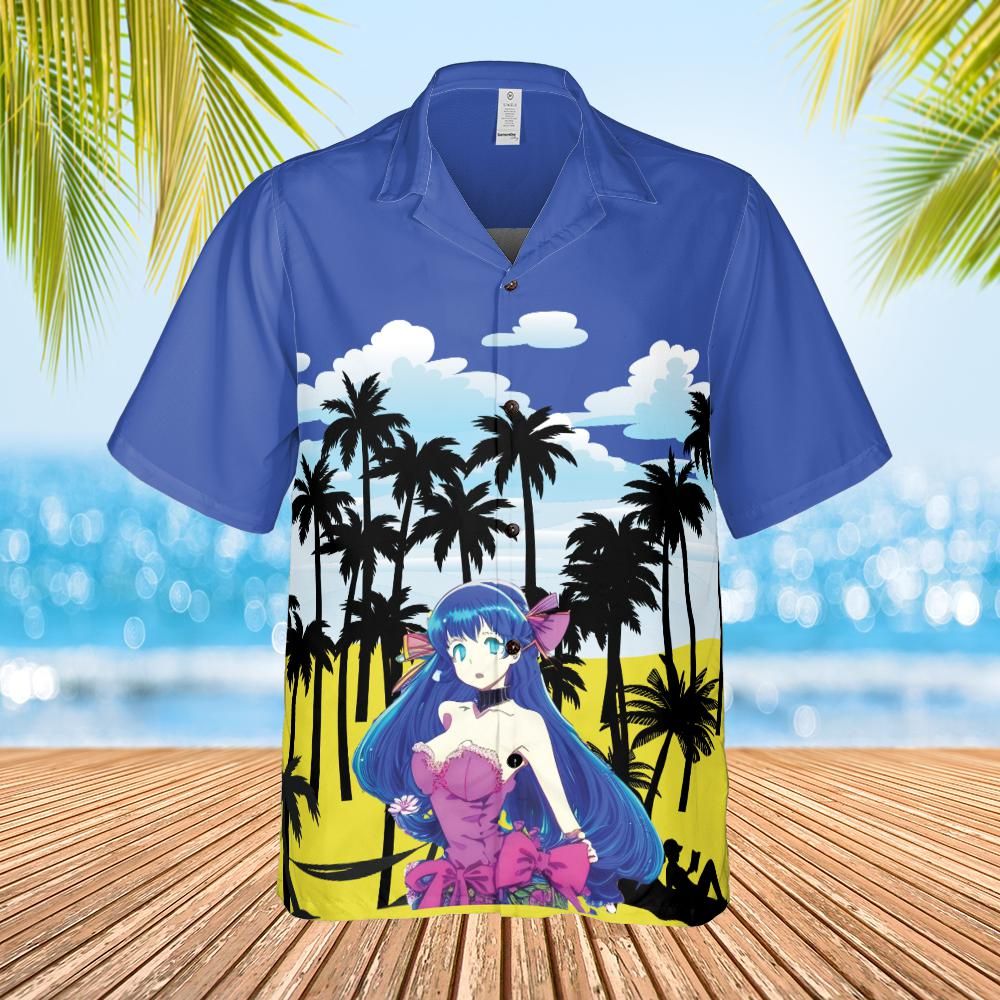 Hawaiian shirt Anime Shirt unisex shirt Anime style front